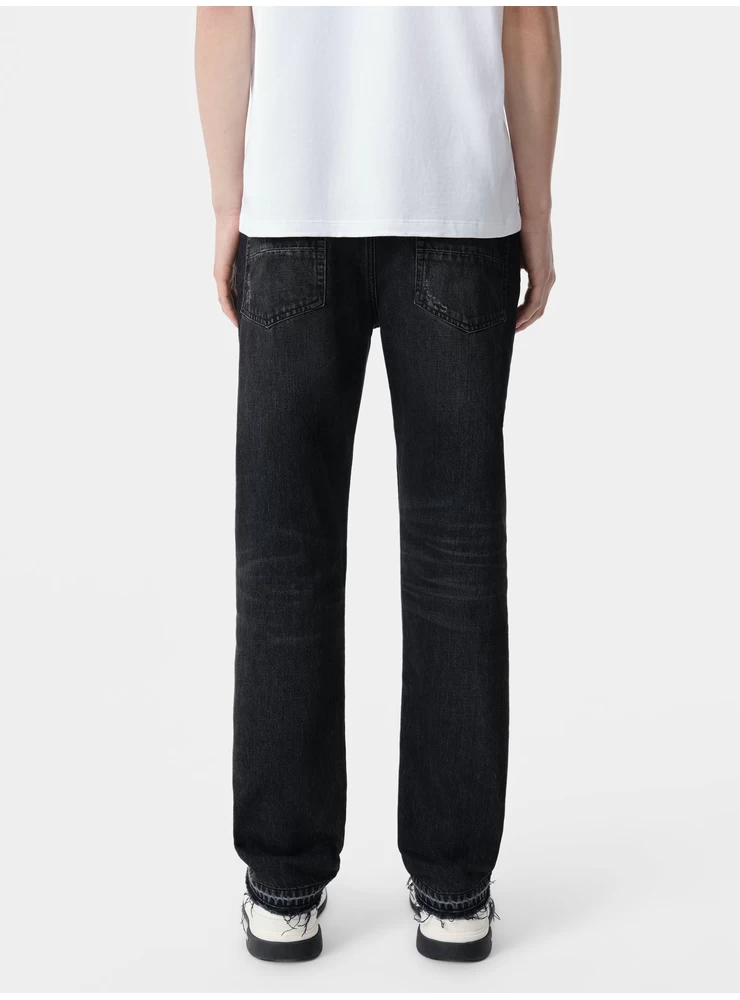 Amiri RELEASED HEM STRAIGHT JEAN - Vintage Black