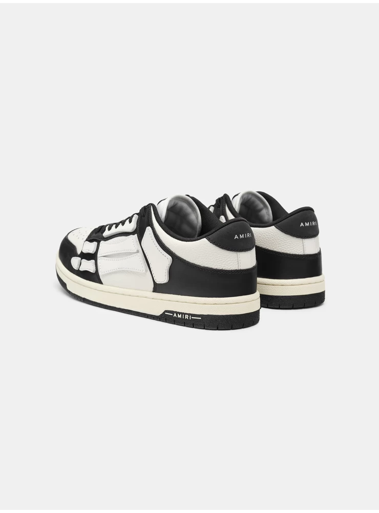 Amiri SKEL-TOP LOW - BLACK/WHITE