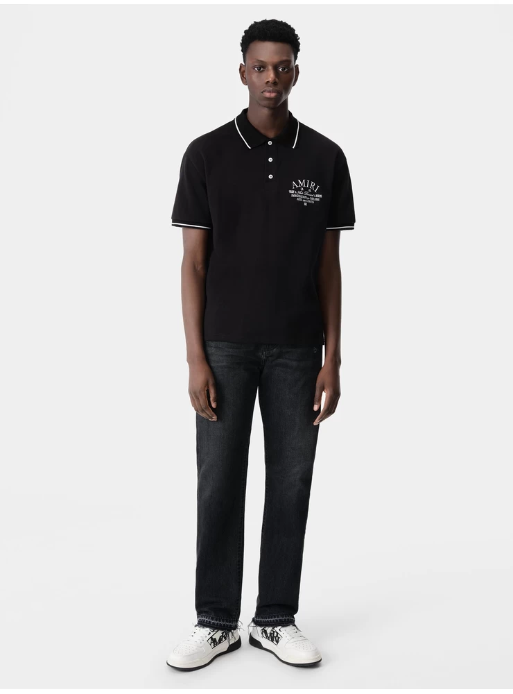 Amiri AMIRI ARTS DISTRICT POLO - Black
