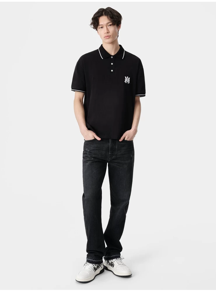 Amiri MA CORE LOGO POLO - Black
