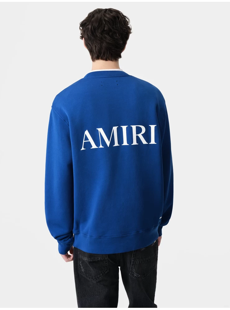 Amiri MA CORE LOGO CREW - Blue