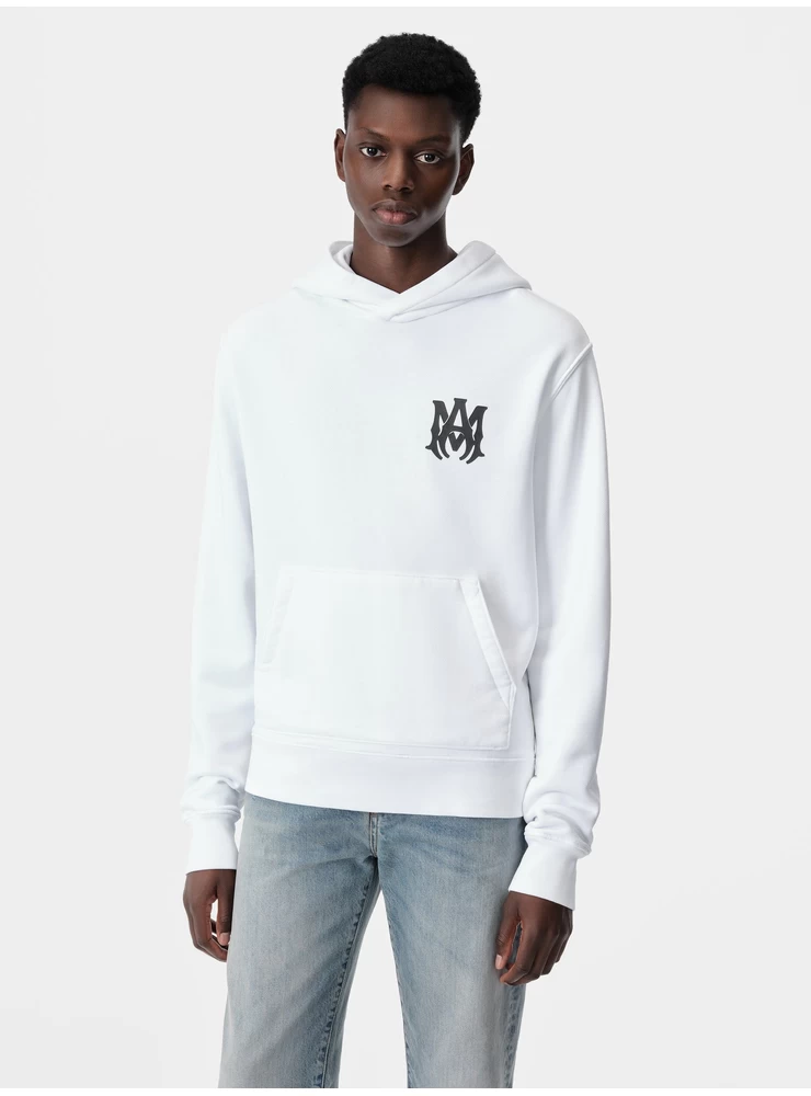 Amiri MA CORE LOGO HOODIE - White
