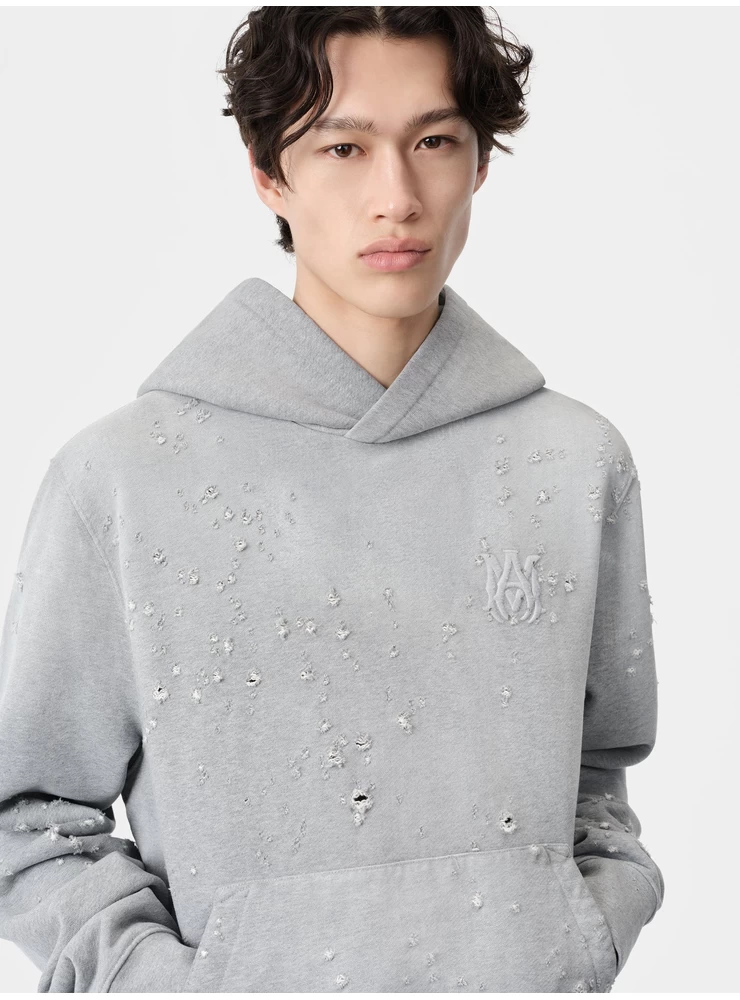 Толстовка с вышивкой Amiri Ma - серый