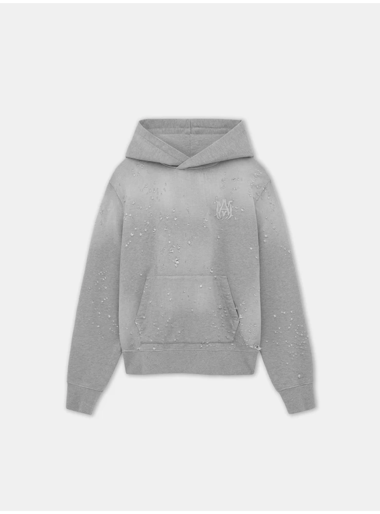 Толстовка с вышивкой Amiri Ma - серый