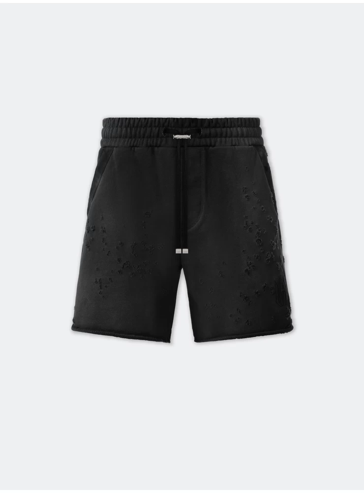 Amiri MA SHOTGUN EMBROIDERED SHORT - Black