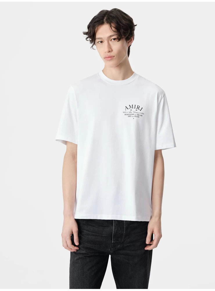 Amiri AMIRI ARTS DISTRICT TEE - White