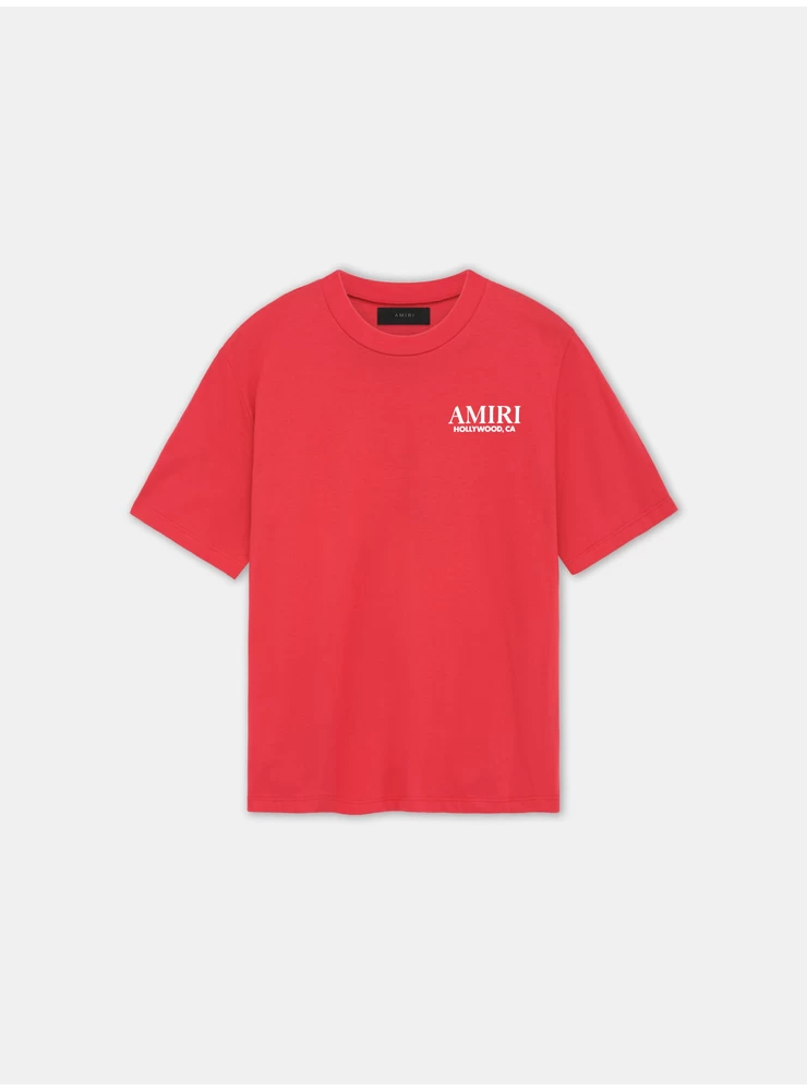 Amiri BONES STACKED TEE - Red