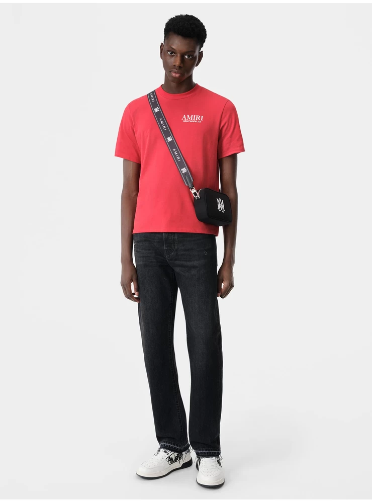 Amiri BONES STACKED TEE - Red