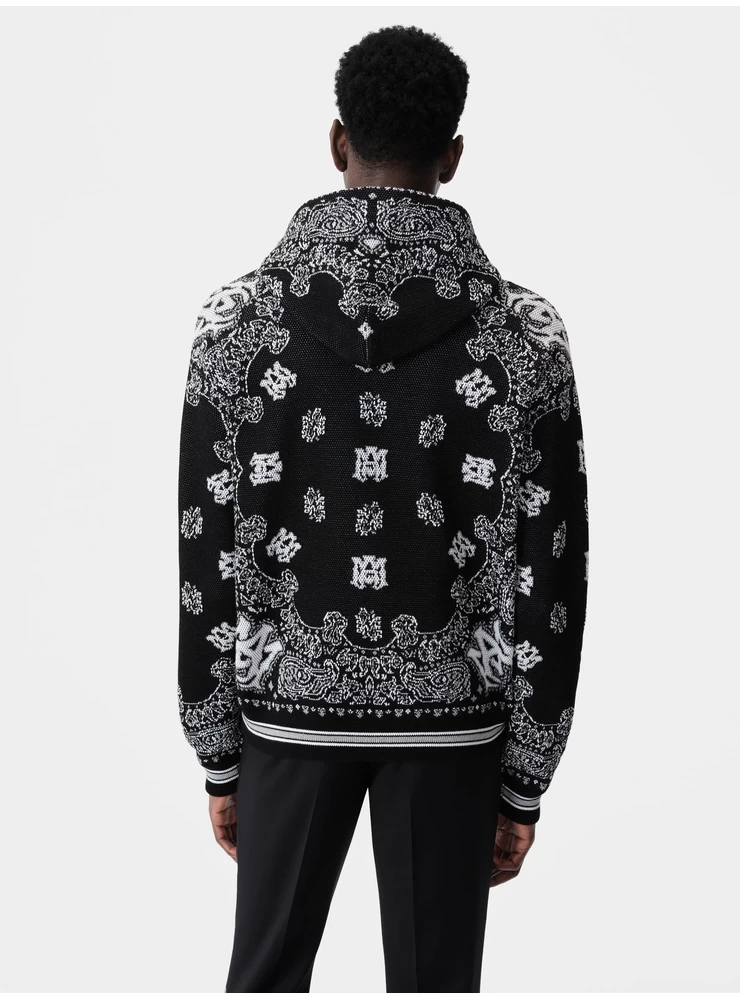 Amiri BANDANA HOODIE - Black