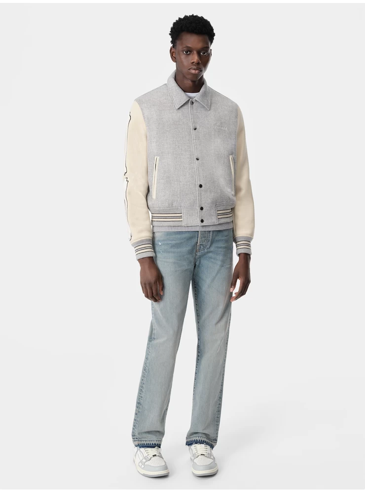 Amiri BONES JACKET - Grey