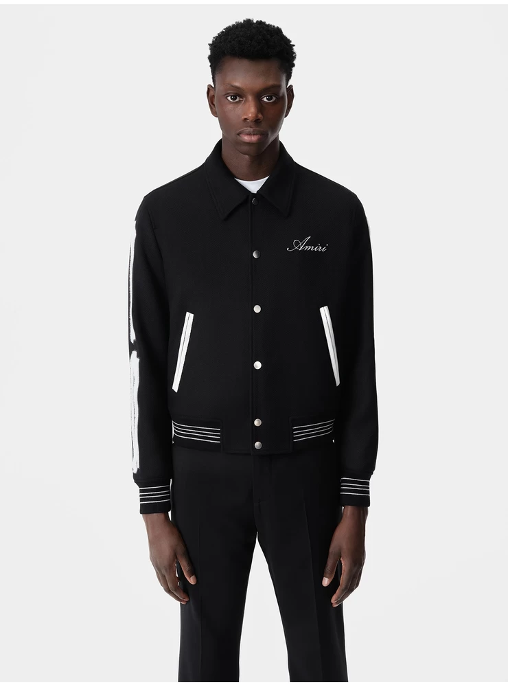 Amiri BONES JACKET - Black White