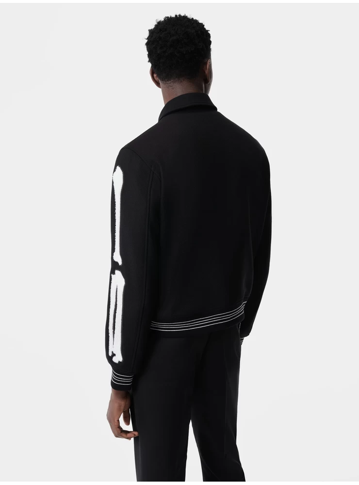 Amiri BONES JACKET - Black White