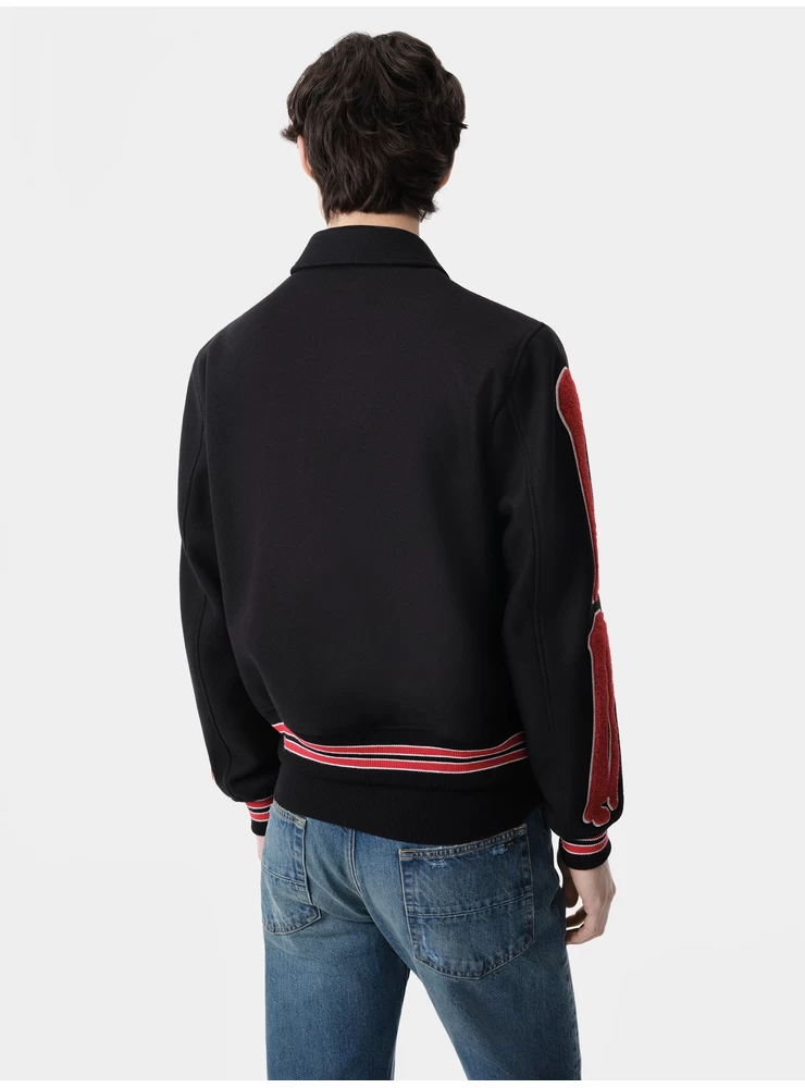 Amiri BONES JACKET - Black Red