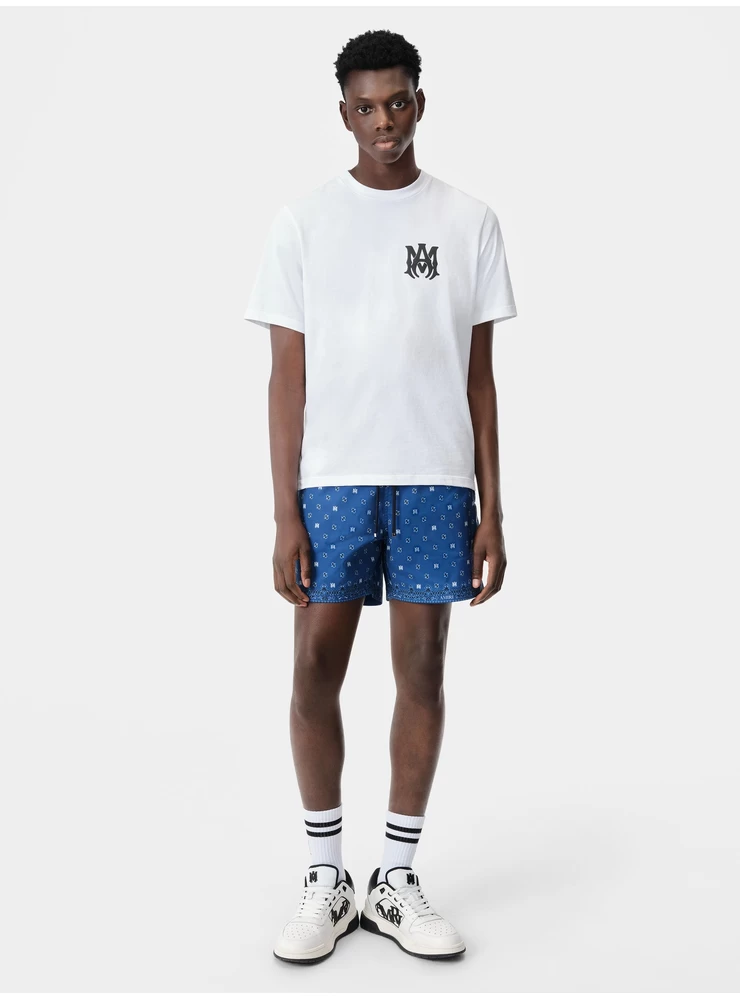Amiri MA PAISLEY SWIM TRUNK - Blue