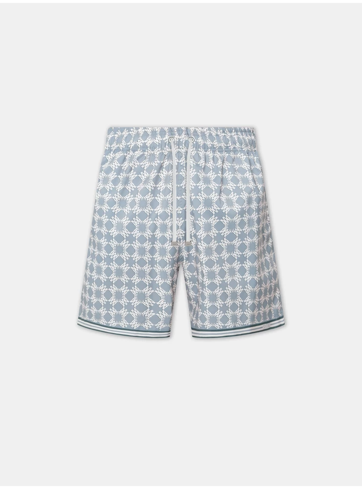 Amiri MA QUAD SWIM TRUNK - Dusty Blue