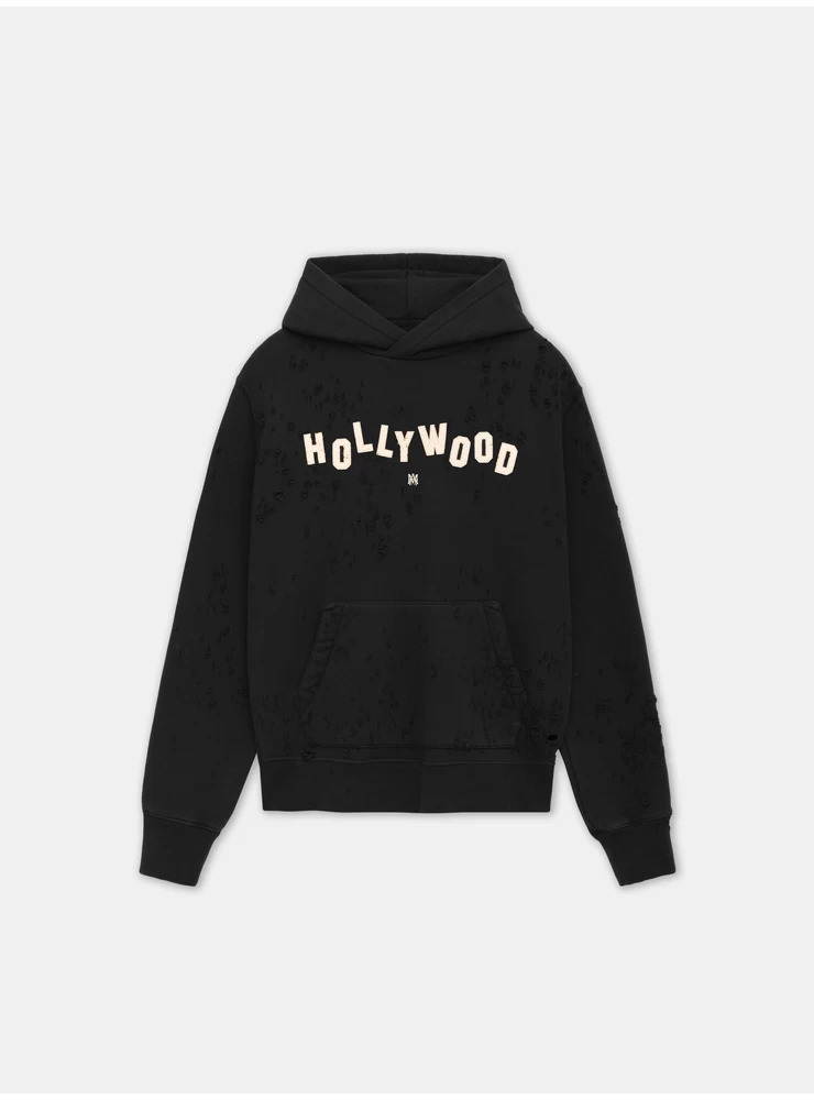 Amiri HOLLYWOOD SHOTGUN HOODIE - Black