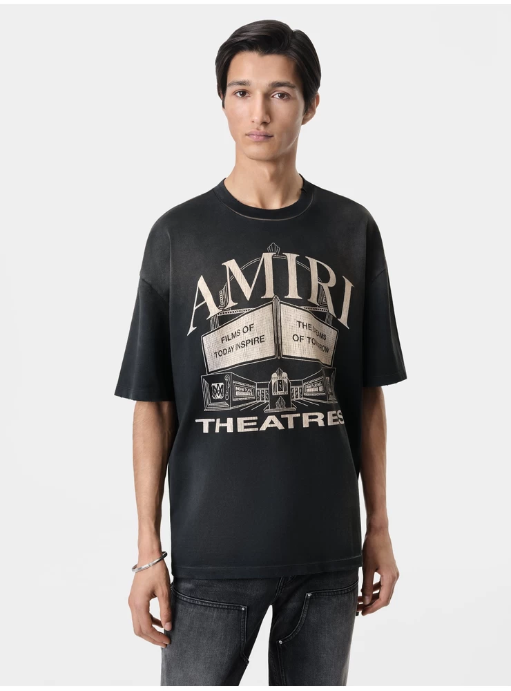 Amiri AMIRI THEATRES OVERSIZED TEE - Black