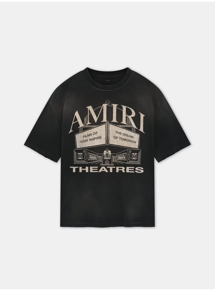 Amiri AMIRI THEATRES OVERSIZED TEE - Black