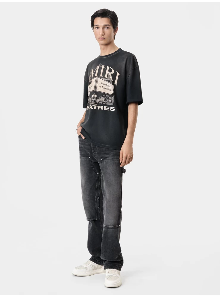 Amiri AMIRI THEATRES OVERSIZED TEE - Black