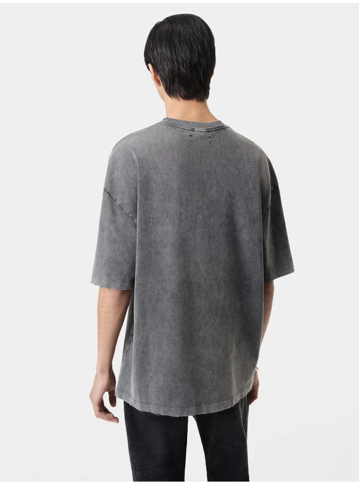 Amiri MR. HOLLYWOOD OVERSIZED TEE - Black