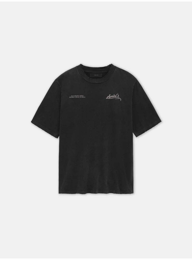 Amiri AMIRI CINEMAS VINTAGE TEE - Black