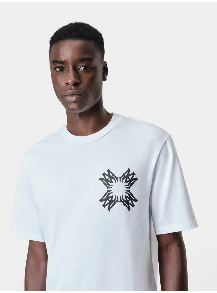 Amiri MA QUAD TEE - White