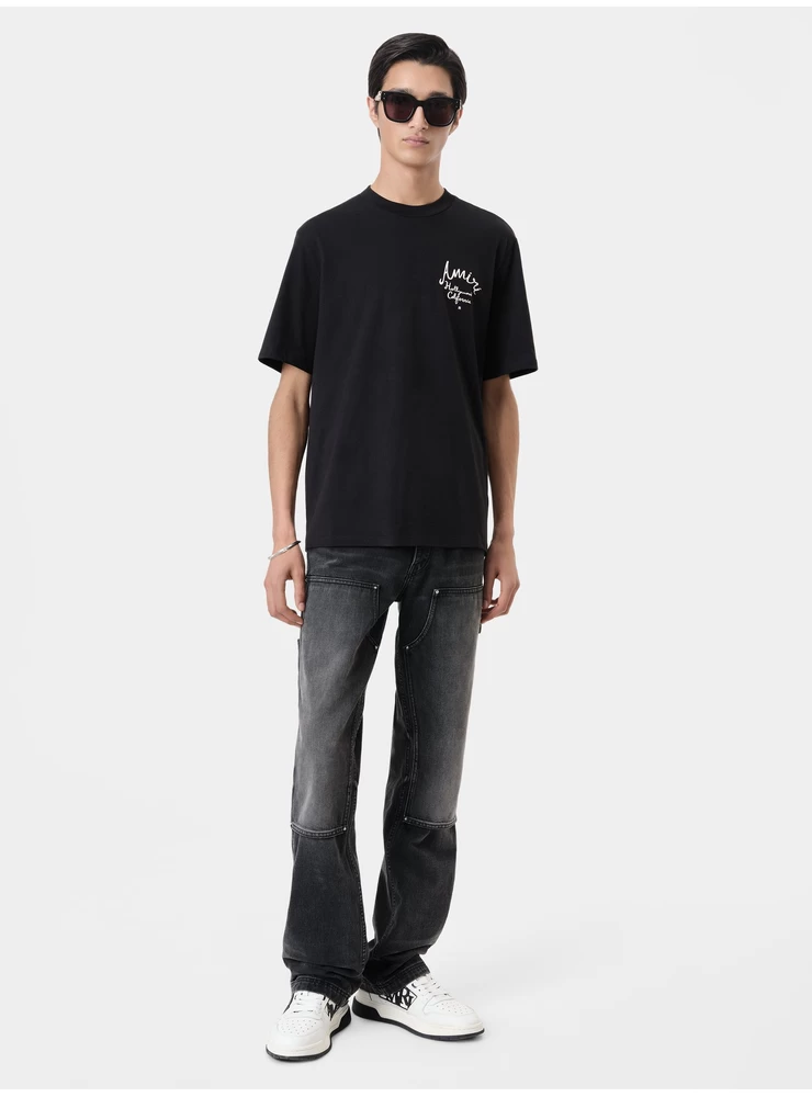 Amiri AMIRI HOLLYWOOD TEE - Black
