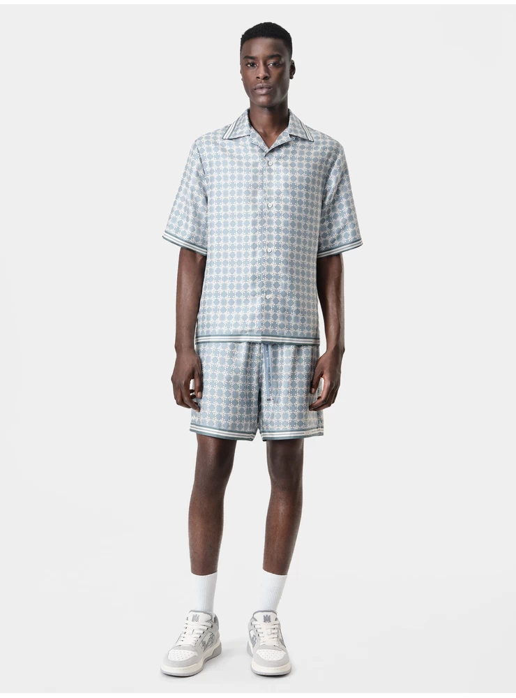 Amiri MA QUAD SHORT - Dusty Blue