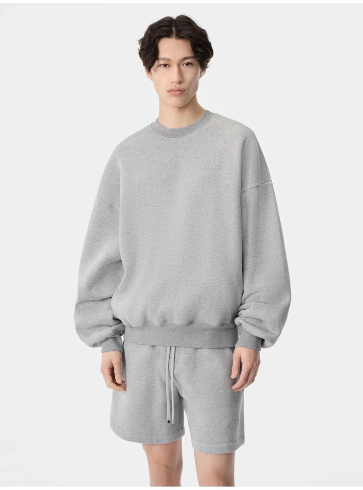 Amiri AMIRI OVERSIZED CREW - Grey
