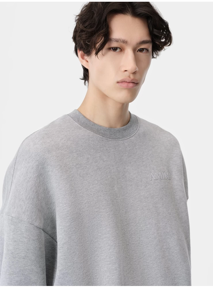 Amiri AMIRI OVERSIZED CREW - Grey
