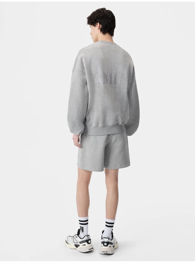 Amiri AMIRI EMBROIDERED SHORT - Grey