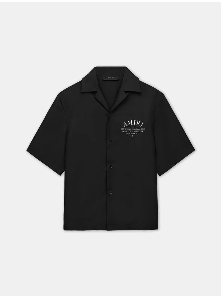 Amiri ARTS DISTRICT BOWLING SHIRT - Black