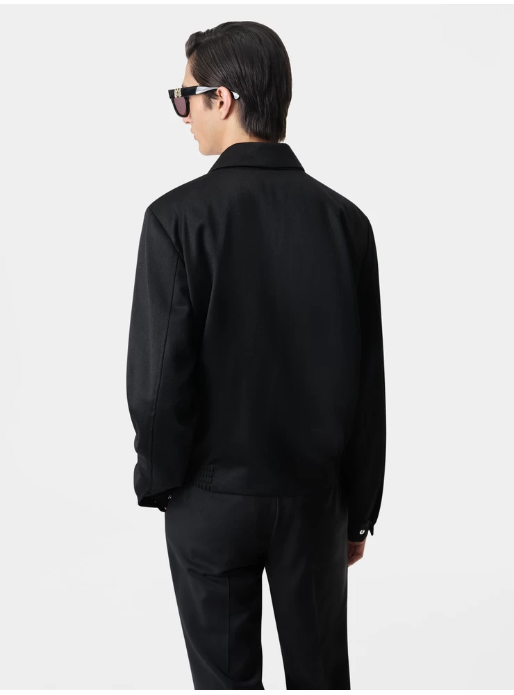 Amiri DOUBLE POCKET ZIP BLOUSON-BLACK