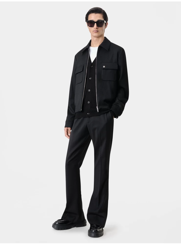 Amiri DOUBLE POCKET ZIP BLOUSON-BLACK