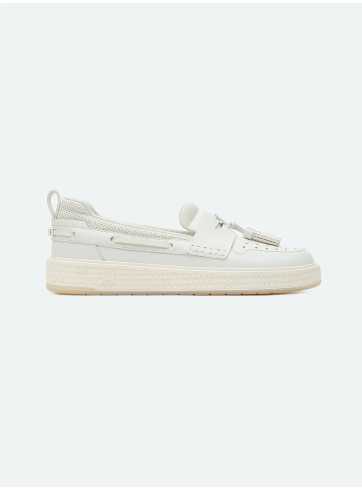 Amiri MA TASSLE HYBRID LOAFER - Alabaster