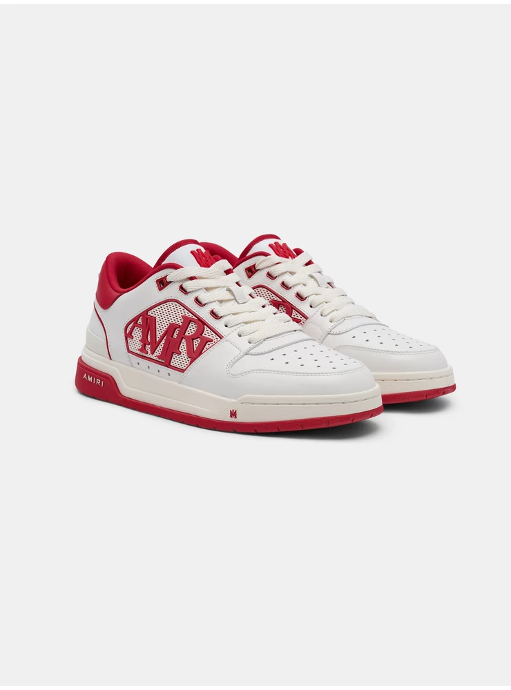 Amiri CLASSIC LOW - White Red