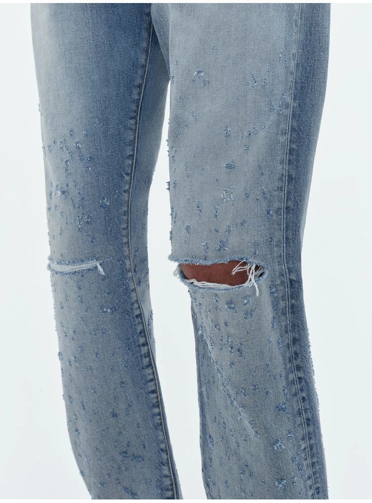 Amiri SHOTGUN STRAIGHT JEAN - Antique Indigo