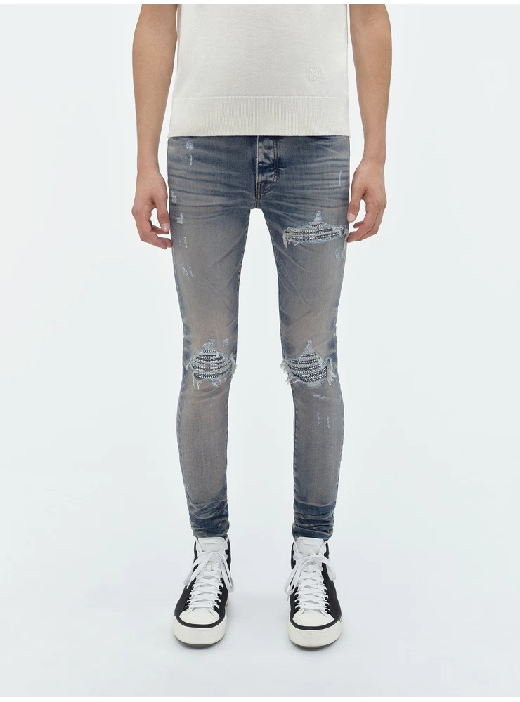 Amiri CRYSTAL MX1 JEAN - Vintage Indigo