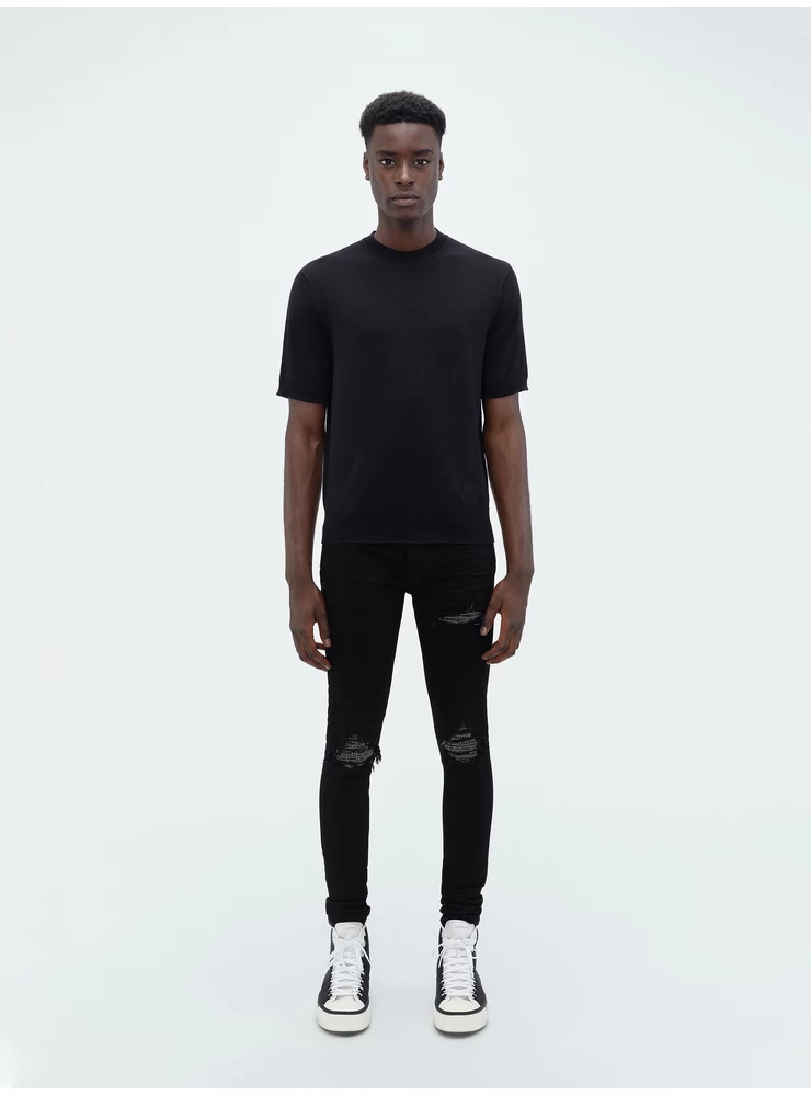 Amiri CRYSTAL MX1 JEAN - Black OD
