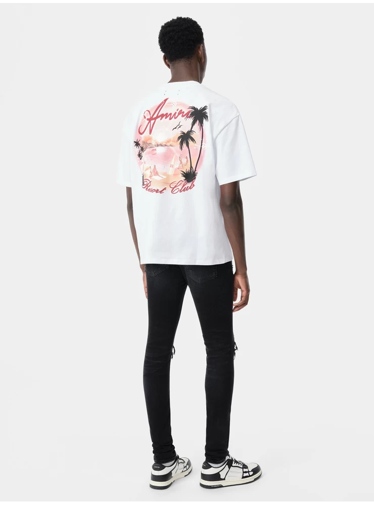 Amiri MX1 SUEDE JEAN - Vintage Black