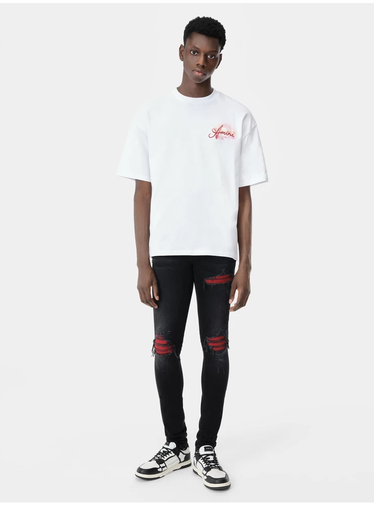 Amiri MX1 Wildlederjeans – Vintage Schwarz