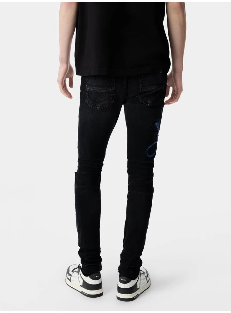 أميري الأزرق السام جان أرشيفي - أسود قديم