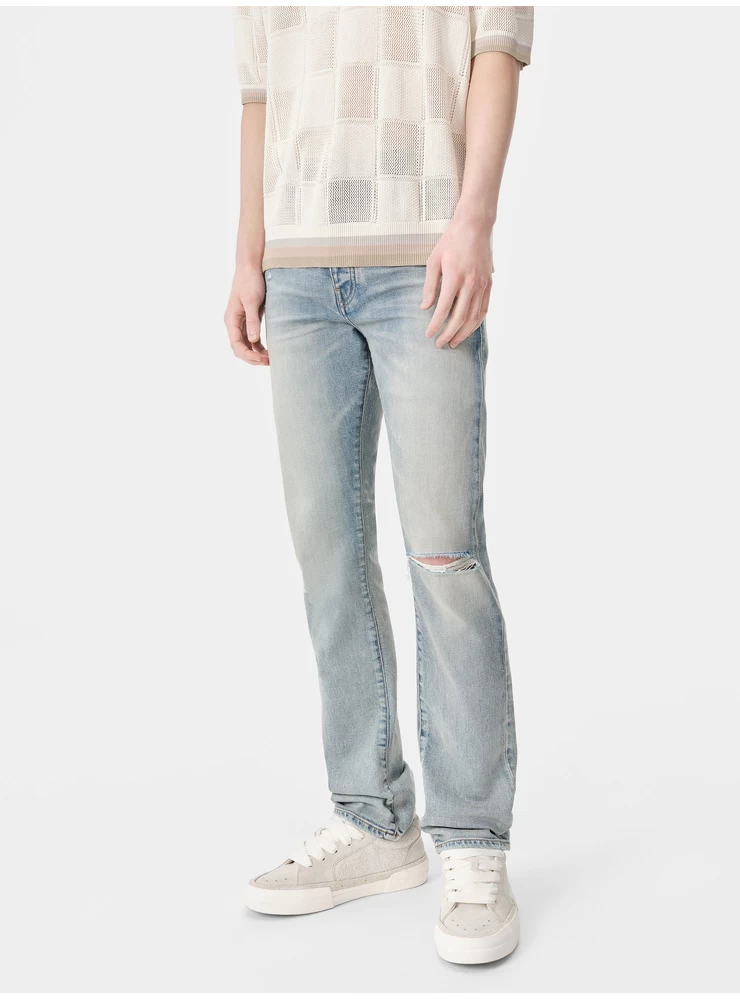 Amiri Slash Slim Jean - Antik Indigo