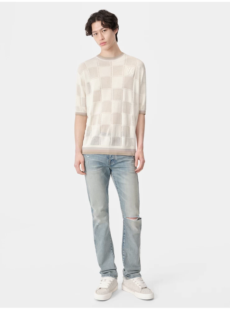 Amiri Slash Slim Jeans – Antikes Indigo