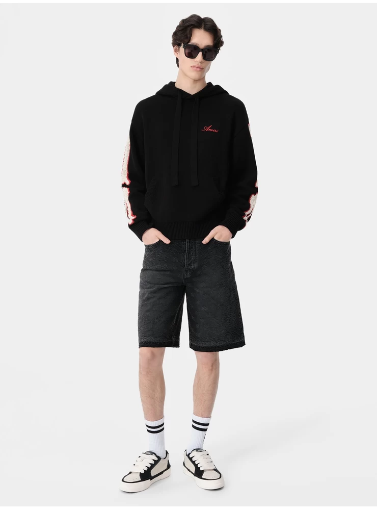 Amiri BONES HOODIE - Black