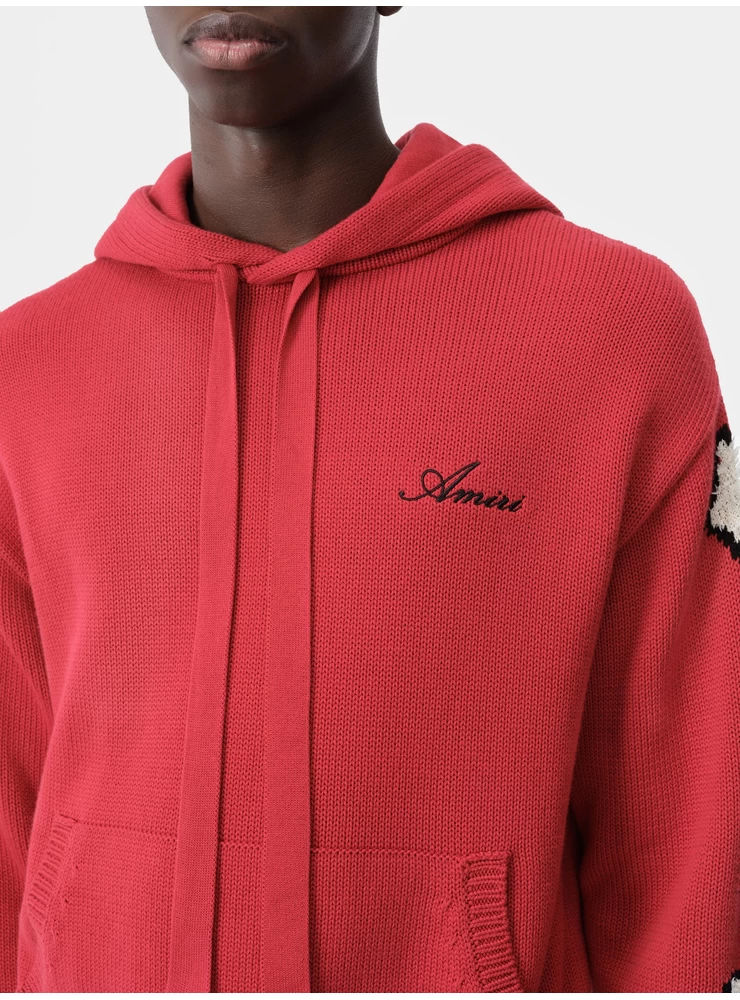 Amiri BONES HOODIE - Red