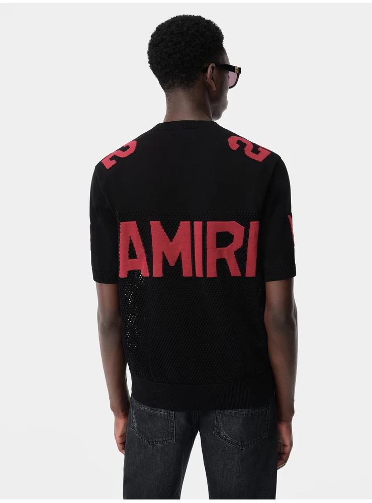 Amiri 22 TEE - Black Red