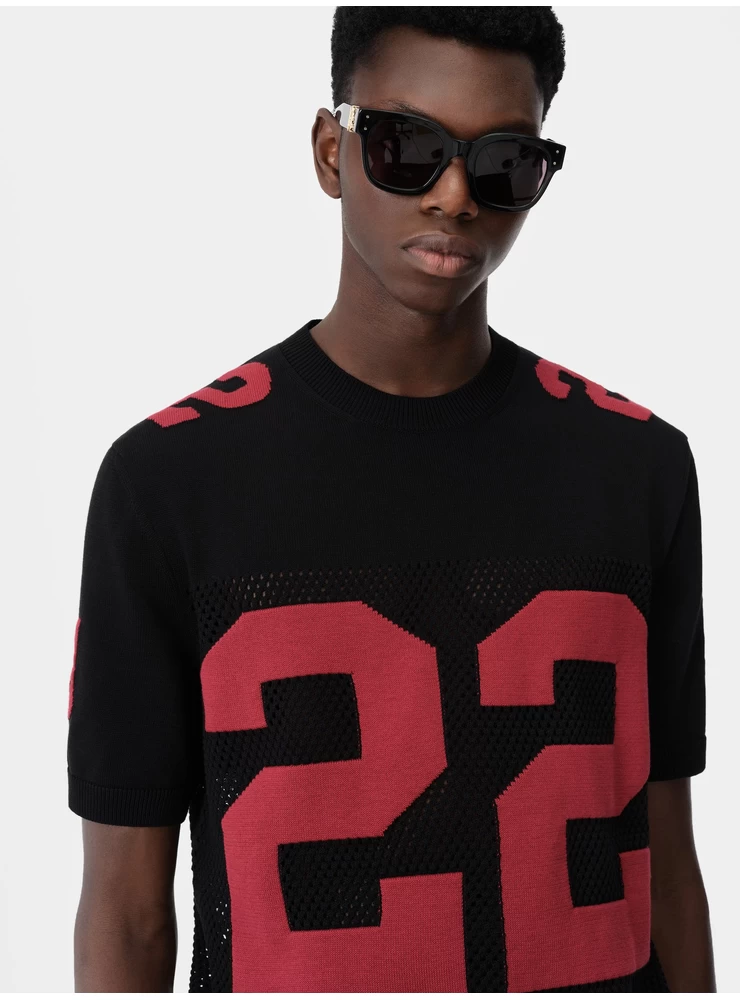 Amiri 22 TEE - Black Red