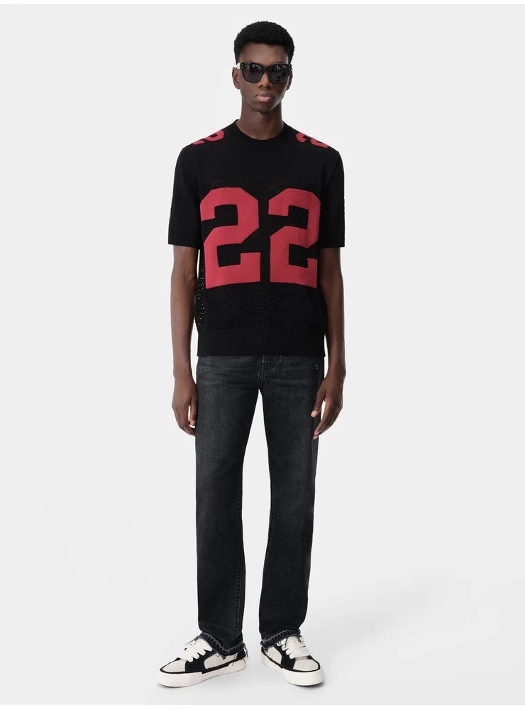Amiri 22 TEE - Black Red