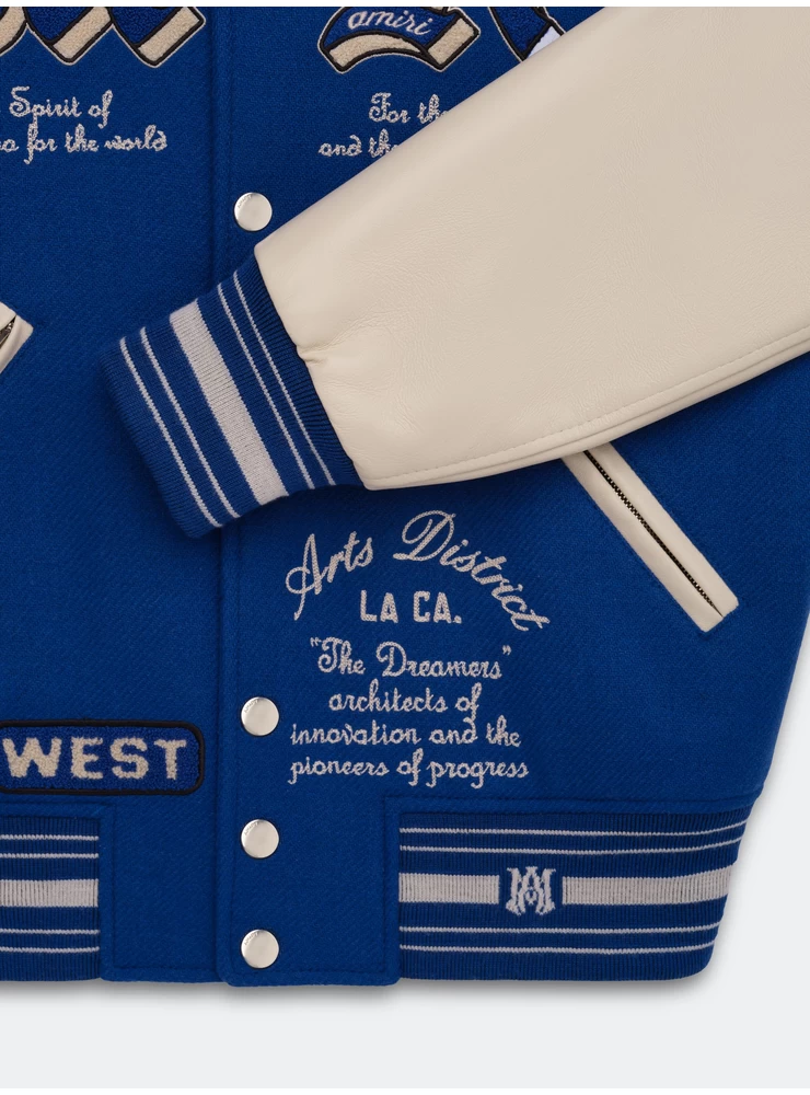 Amiri Dream Team Sveučilišna Jakna - Plava
